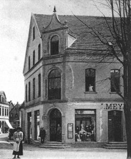 Das Wohnhaus Lange Straße 6 um 1911